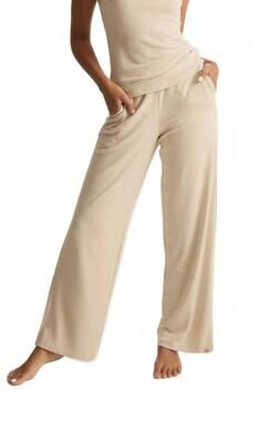 NEW FACEPLANT DREAMS soft collection straight leg pant in oatmeal